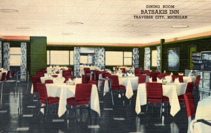 Batsakis Inn - Old Postcard